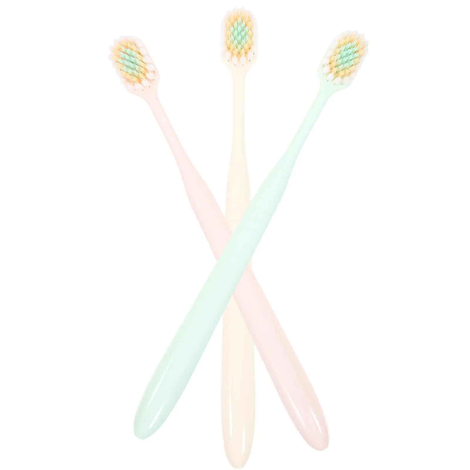 3 Pcs Soft Bristle Toothbrush Wide Thin Head Japanese Style Portable Teeth Cleaning Home Use Household Dental Care
3 Pcs Soft Bristle Toothbrush Wide Thin Head Japanese Style Portable Teeth Cleaning Home Use Household Dental Care
