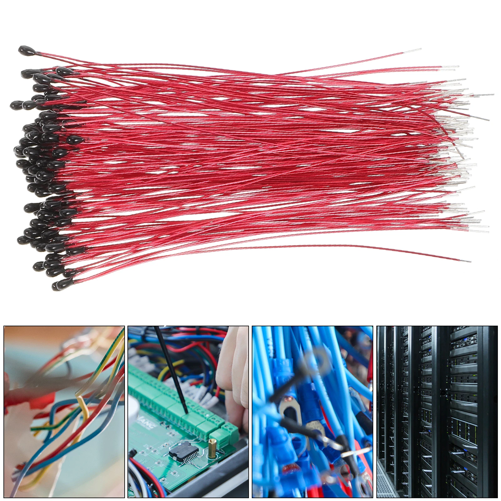 100pcs NTC Thermistor Resistors Temperature Control Sensor High Accuracy Widely Used in 3D Printing Parts Accessories Heating
100pcs NTC Thermistor Resistors Temperature Control Sensor High Accuracy Widely Used in 3D Printing Parts Accessories Heating