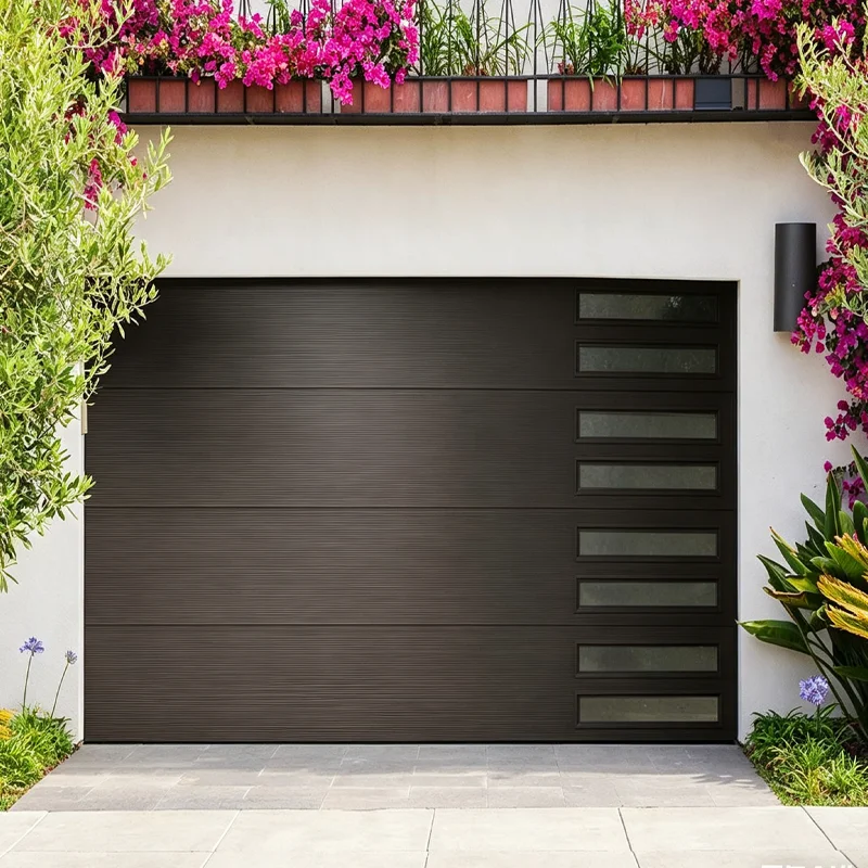 Sandblasted Texture Villa Luxury Aluminum Alloy Garage Door Outdoor Rust Proof Sturdy Garage Doors APP Control Garage Doors
Sandblasted Texture Villa Luxury Aluminum Alloy Garage Door Outdoor Rust Proof Sturdy Garage Doors APP Control Garage Doors