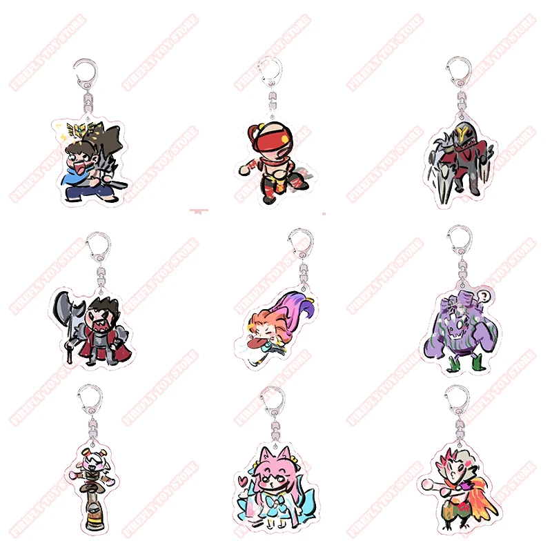 League of Legends Animation Game Peripheral Toy Funny Acrylic Pendants Keychain Garnish Accessory Anime Figures Collection
League of Legends Animation Game Peripheral Toy Funny Acrylic Pendants Keychain Garnish Accessory Anime Figures Collection