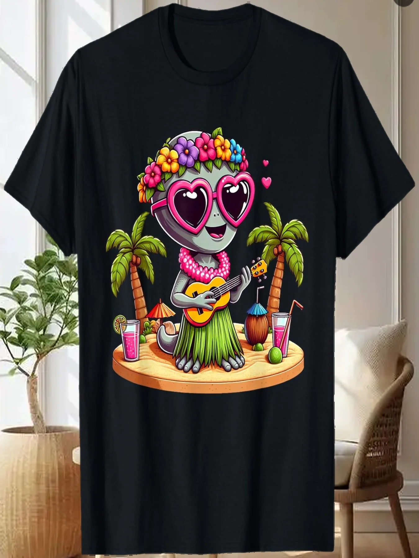 Забавный гавайский костюм инопланетянина, детская футболка с изображением инопланетянина для летних каникул
Забавный гавайский костюм инопланетянина, детская футболка с изображением инопланетянина для летних каникул