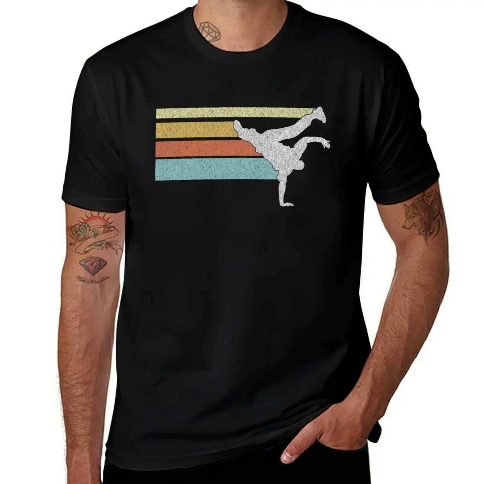 Vintage look breakdance T-Shirt funny costumes sports fans gifts for boyfriend new edition Men's t-shirts
Vintage look breakdance T-Shirt funny costumes sports fans gifts for boyfriend new edition Men's t-shirts
