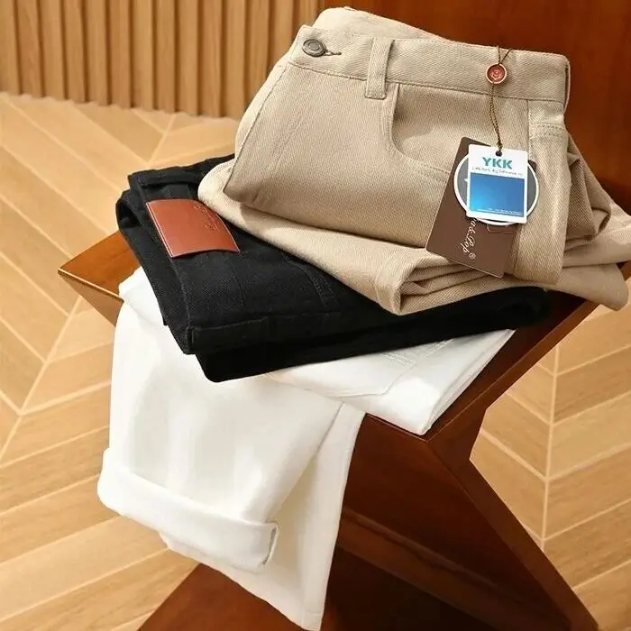 Italian Vintage Sle Organic Cotton Comfortable Four-Way Stretch Men's New High-End Casual Pants Breathable Stretchable
Italian Vintage Sle Organic Cotton Comfortable Four-Way Stretch Men's New High-End Casual Pants Breathable Stretchable