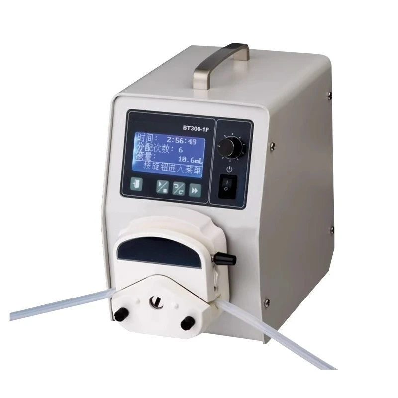BT300-1F distribution type peristaltic pump factory filling constant current pump forward and reverse peristaltic pump
BT300-1F distribution type peristaltic pump factory filling constant current pump forward and reverse peristaltic pump