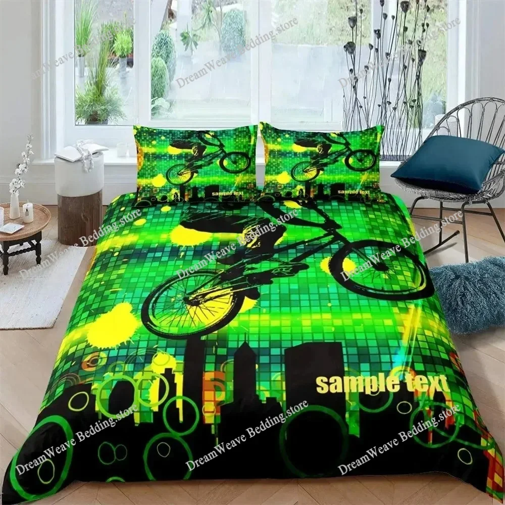3D Print Microfiber Mountain Bike Bedding Set Duvet Cover Bed Set Quilt Cover Pillowcase Comforter King Queen Size Boys Adult963
3D Print Microfiber Mountain Bike Bedding Set Duvet Cover Bed Set Quilt Cover Pillowcase Comforter King Queen Size Boys Adult963