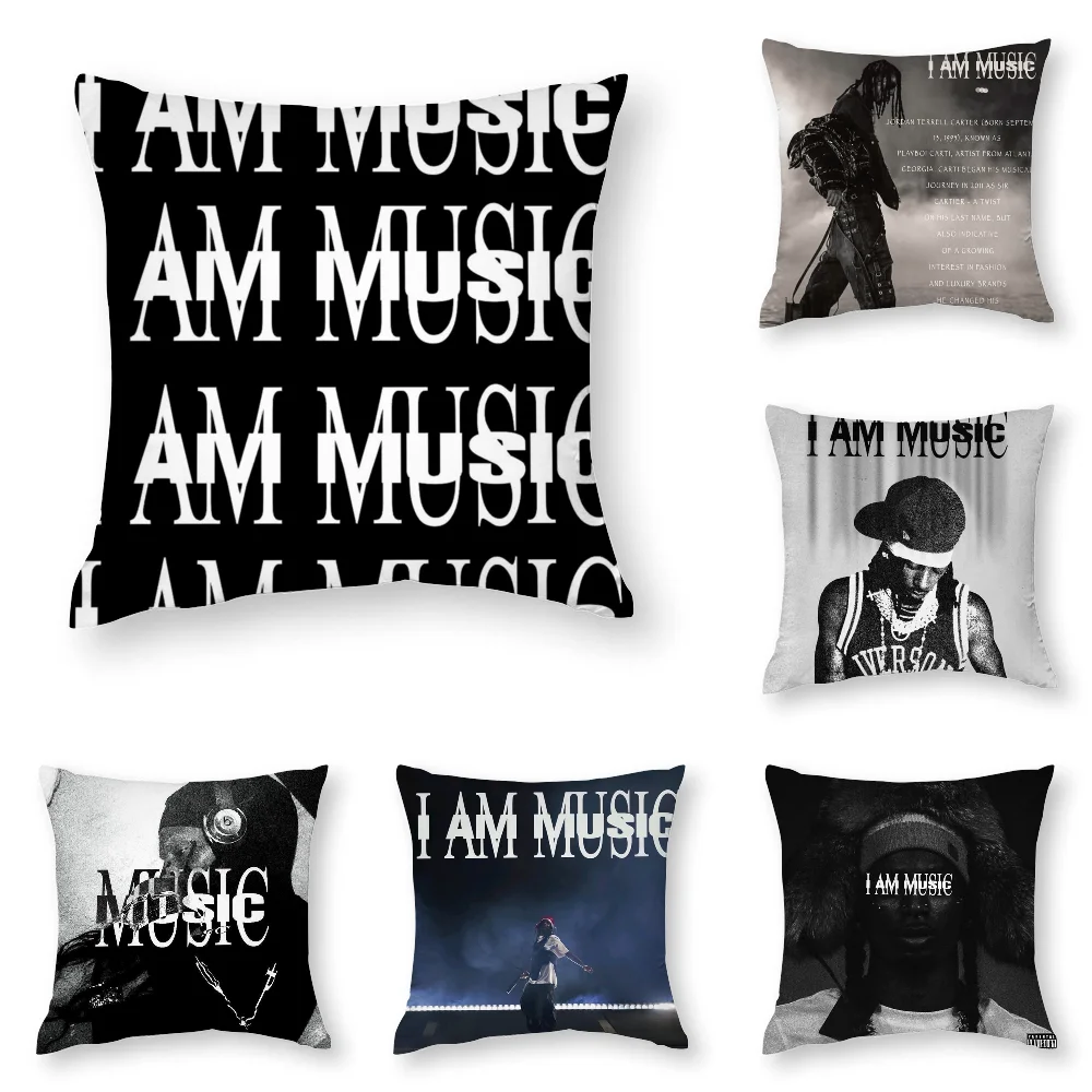 Playboi Carti I Am M-Music Pillow Case 3D Print Polyester Fiber 40*40 cm Home Sofa Throw Pillow Cover Decoration Festival Gift
Playboi Carti I Am M-Music Pillow Case 3D Print Polyester Fiber 40*40 cm Home Sofa Throw Pillow Cover Decoration Festival Gift