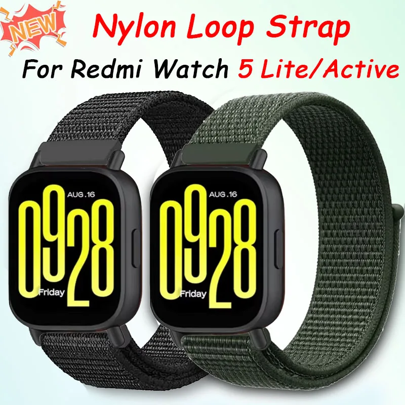 20mm 22mm Nylon Strap for Redmi Watch 5 Lite Sports Woven replacement Breathable Joker Watchband for Redmi Wach 5 Active correa
20mm 22mm Nylon Strap for Redmi Watch 5 Lite Sports Woven replacement Breathable Joker Watchband for Redmi Wach 5 Active correa