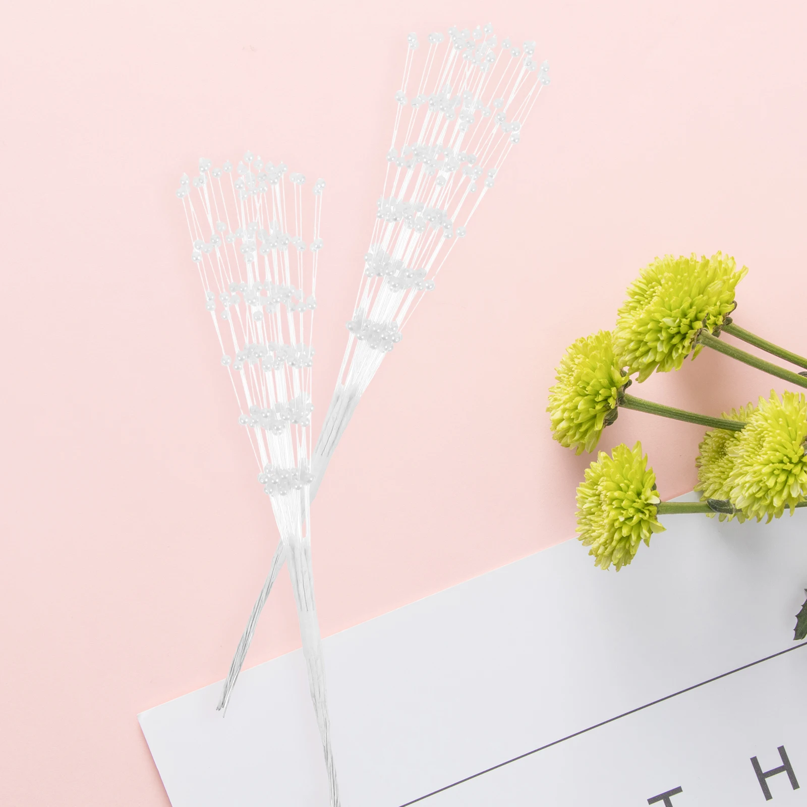 100 Pcs Pearl Beaded Jewelry Sprigs Headgear Sticks White Pearls Bouquet Stems Bouquets Flower Wedding for Bride Mother
100 Pcs Pearl Beaded Jewelry Sprigs Headgear Sticks White Pearls Bouquet Stems Bouquets Flower Wedding for Bride Mother