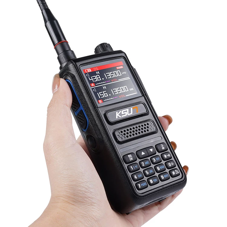 KSUN UV82D UHF VHF Dual Band FM Two Way Radio Transmitter Long Range 10KM Portable Wireless Walkie Talkie De Longo Alcance
KSUN UV82D UHF VHF Dual Band FM Two Way Radio Transmitter Long Range 10KM Portable Wireless Walkie Talkie De Longo Alcance