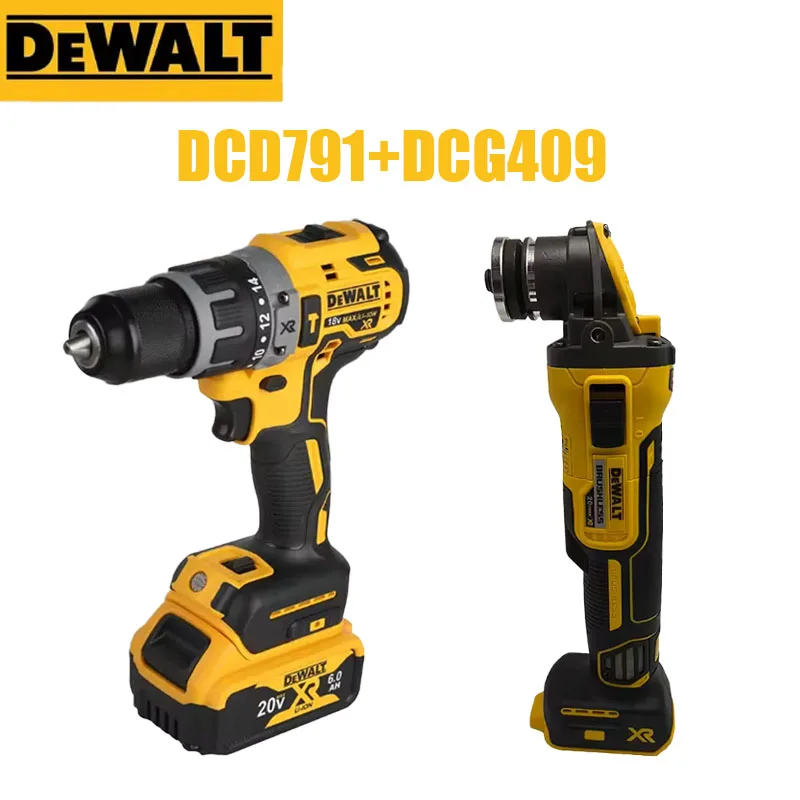 Набор инструментов DEWALT 20V (DCG409 и DCD791) – идеально подходит для домашнего ремонта и профессиональных строительных проектов. Электроинструменты.
Набор инструментов DEWALT 20V (DCG409 и DCD791) – идеально подходит для домашнего ремонта и профессиональных строительных проектов. Электроинструменты.
