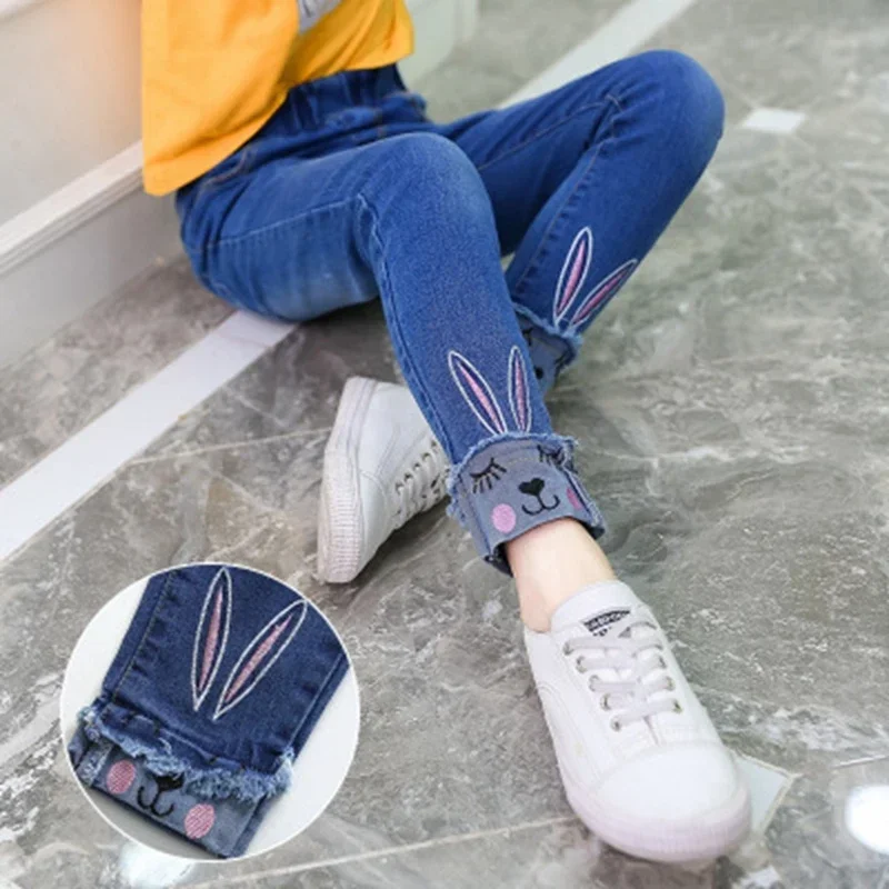 2025 Girls' Jeans Pants Spring Autumn New Baby Pants Printed Jeans Children's Trousers 3 4 5 6 7 8 9 10 Years
2025 Girls' Jeans Pants Spring Autumn New Baby Pants Printed Jeans Children's Trousers 3 4 5 6 7 8 9 10 Years