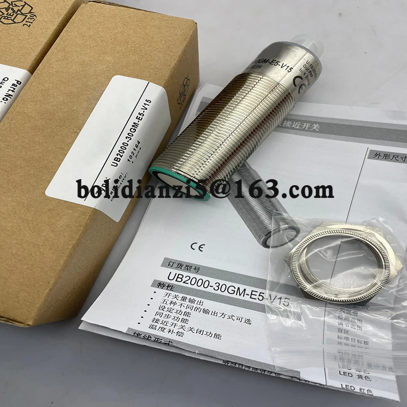 High quality ultrasonic sensors UB2000-30GM-H3-Y48481 UB2000-30GM-E2-V15-Y184700 Fast delivery
High quality ultrasonic sensors UB2000-30GM-H3-Y48481 UB2000-30GM-E2-V15-Y184700 Fast delivery