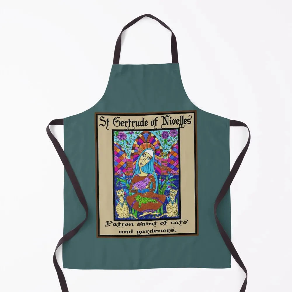 St Gertrude of Nivelles Apron Kitchen Tools Salon Waterproof Kitchen For Women Apron
St Gertrude of Nivelles Apron Kitchen Tools Salon Waterproof Kitchen For Women Apron