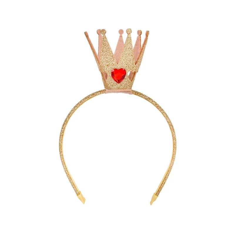 European-style Golden Glitter Heart Crown Headband, Cartoon 3D Stereo Hair Accessory, Kids' Holiday Party Stage Photo Prop
European-style Golden Glitter Heart Crown Headband, Cartoon 3D Stereo Hair Accessory, Kids' Holiday Party Stage Photo Prop