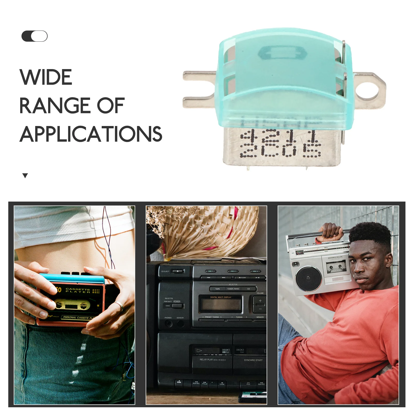 Universal Recorder Magnetic Head Parts Metal Button Accessory for Clear Audio and Seamless Operation Recorder Button Accessory
Universal Recorder Magnetic Head Parts Metal Button Accessory for Clear Audio and Seamless Operation Recorder Button Accessory