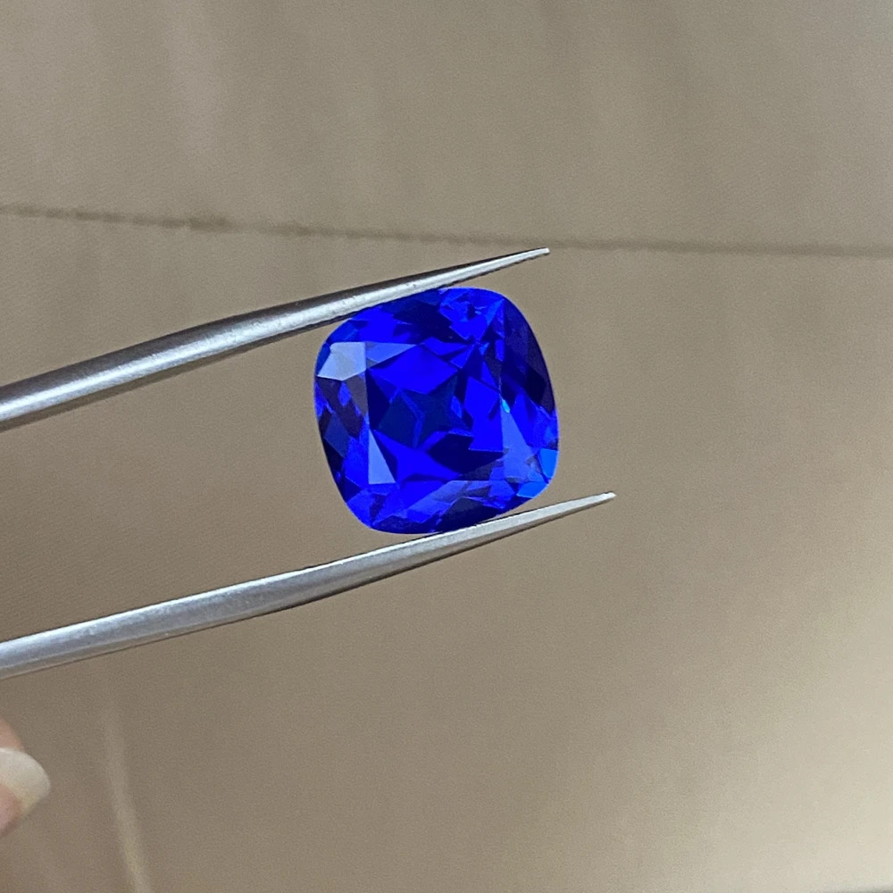 Hot Selling Lab Grown Cushion Cut 10x10mm 5 Carat Cornflower Blue Sapphire Cobalt Spinel Gemstone Specials
Hot Selling Lab Grown Cushion Cut 10x10mm 5 Carat Cornflower Blue Sapphire Cobalt Spinel Gemstone Specials