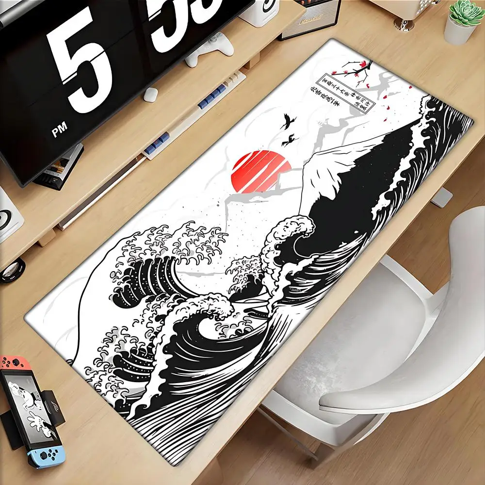 Computer Art Mouse Pad Japan The Great Wave of Kanagawa Large Gaming Mousepad Gamer XL Rubber Otaku Keyboard Pad Laptop Desk Mat
Computer Art Mouse Pad Japan The Great Wave of Kanagawa Large Gaming Mousepad Gamer XL Rubber Otaku Keyboard Pad Laptop Desk Mat