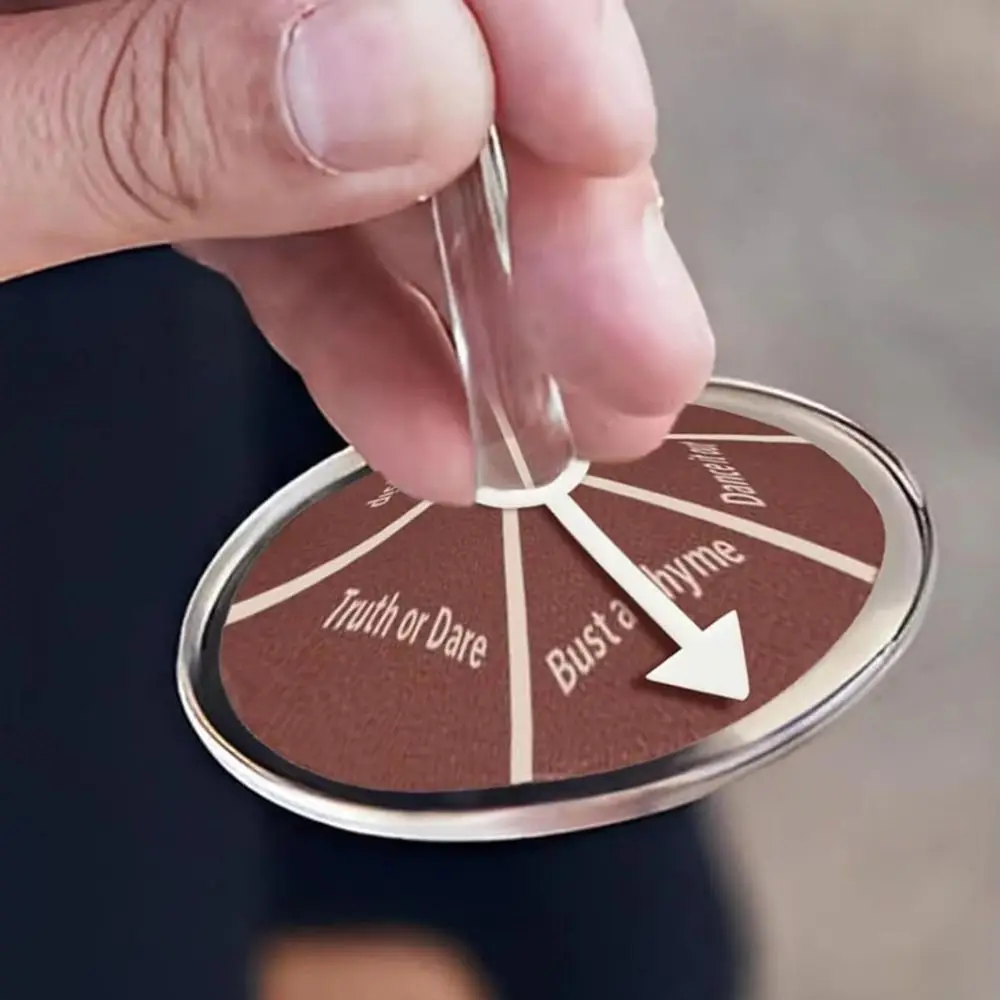 6/12/24Pcs Wine Not Spin Drink Roulette Reusable Portable Wine Not Spin-Fun Drinking Games Easy To Clean Removable
6/12/24Pcs Wine Not Spin Drink Roulette Reusable Portable Wine Not Spin-Fun Drinking Games Easy To Clean Removable