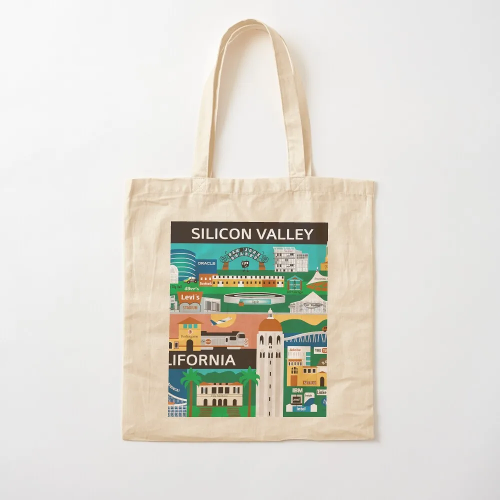 Silicon Valley - Collage Illustration by Loose Petals Tote Bag Cloth bags Canvas bag Canvas Tote Bag
Silicon Valley - Collage Illustration by Loose Petals Tote Bag Cloth bags Canvas bag Canvas Tote Bag