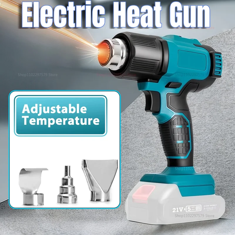 21 В аккумуляторный фен, перезаряжаемый тепловой пистолет с насадками для электрического ремонта своими руками с батареей Makita и клеевым пистолетом
21 В аккумуляторный фен, перезаряжаемый тепловой пистолет с насадками для электрического ремонта своими руками с батареей Makita и клеевым пистолетом