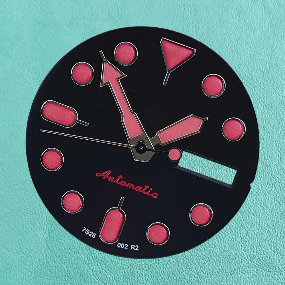 Green Luminous NH36 28.5mm S Logo Dial for NH36 Japan Automatic Movement Watch Modification Accessory
Green Luminous NH36 28.5mm S Logo Dial for NH36 Japan Automatic Movement Watch Modification Accessory