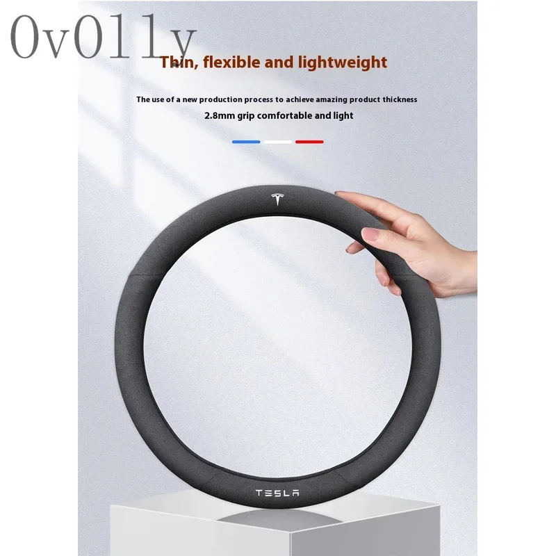 Car Suede Ventilate Anti-Slip Protector Steering Wheel Cover For Tesla Roadster Model 3 Y S Model X Accessories
Car Suede Ventilate Anti-Slip Protector Steering Wheel Cover For Tesla Roadster Model 3 Y S Model X Accessories