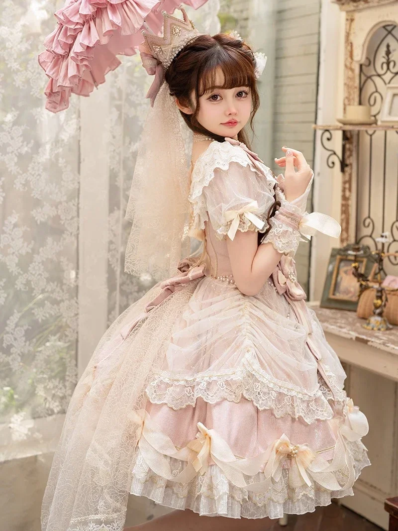 Lolita Teenage Memorial Day Court Vintage Dress by Alice girl ~ Pre-order pink blue pueple
Lolita Teenage Memorial Day Court Vintage Dress by Alice girl ~ Pre-order pink blue pueple