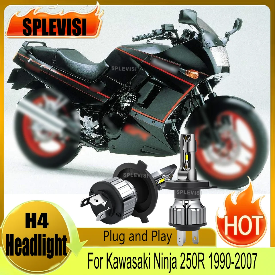 Clear Night Vision h4 motorcycle headlight for Kawasaki Ninja 250R 1990 1991 1992 1993 1994 1995 1996 1997 1998 1999 2000-2007
Clear Night Vision h4 motorcycle headlight for Kawasaki Ninja 250R 1990 1991 1992 1993 1994 1995 1996 1997 1998 1999 2000-2007
