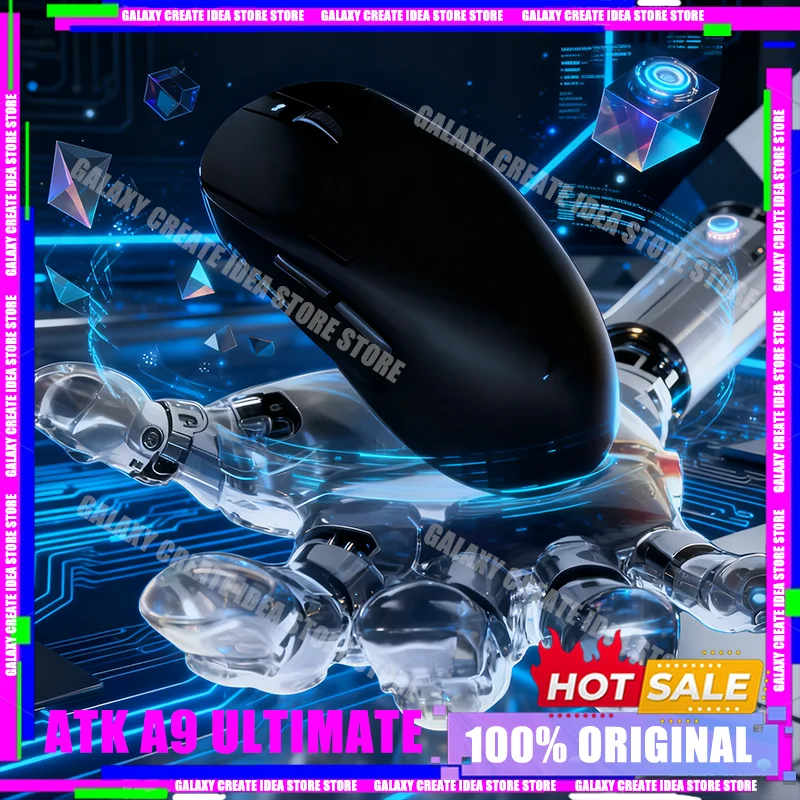 Новая брендовая беспроводная игровая мышь ATK A9 Ultimate 8K PAW3950, 3 режима, легкая вспышка Esport Star, двойной Ultra Nordic52840, индивидуальный ПК
Новая брендовая беспроводная игровая мышь ATK A9 Ultimate 8K PAW3950, 3 режима, легкая вспышка Esport Star, двойной Ultra Nordic52840, индивидуальный ПК