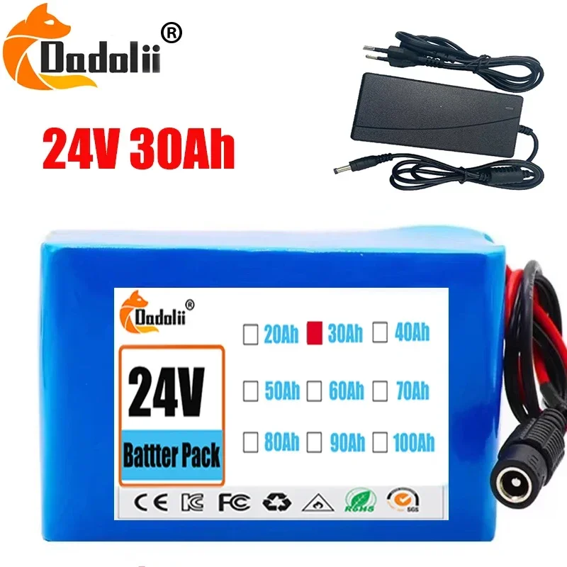 6S3P 24V 30000mAh electric bicycle with 30Ah Samsung 18650 rechargeable lithium battery pack+25.2V 2A charger
6S3P 24V 30000mAh electric bicycle with 30Ah Samsung 18650 rechargeable lithium battery pack+25.2V 2A charger