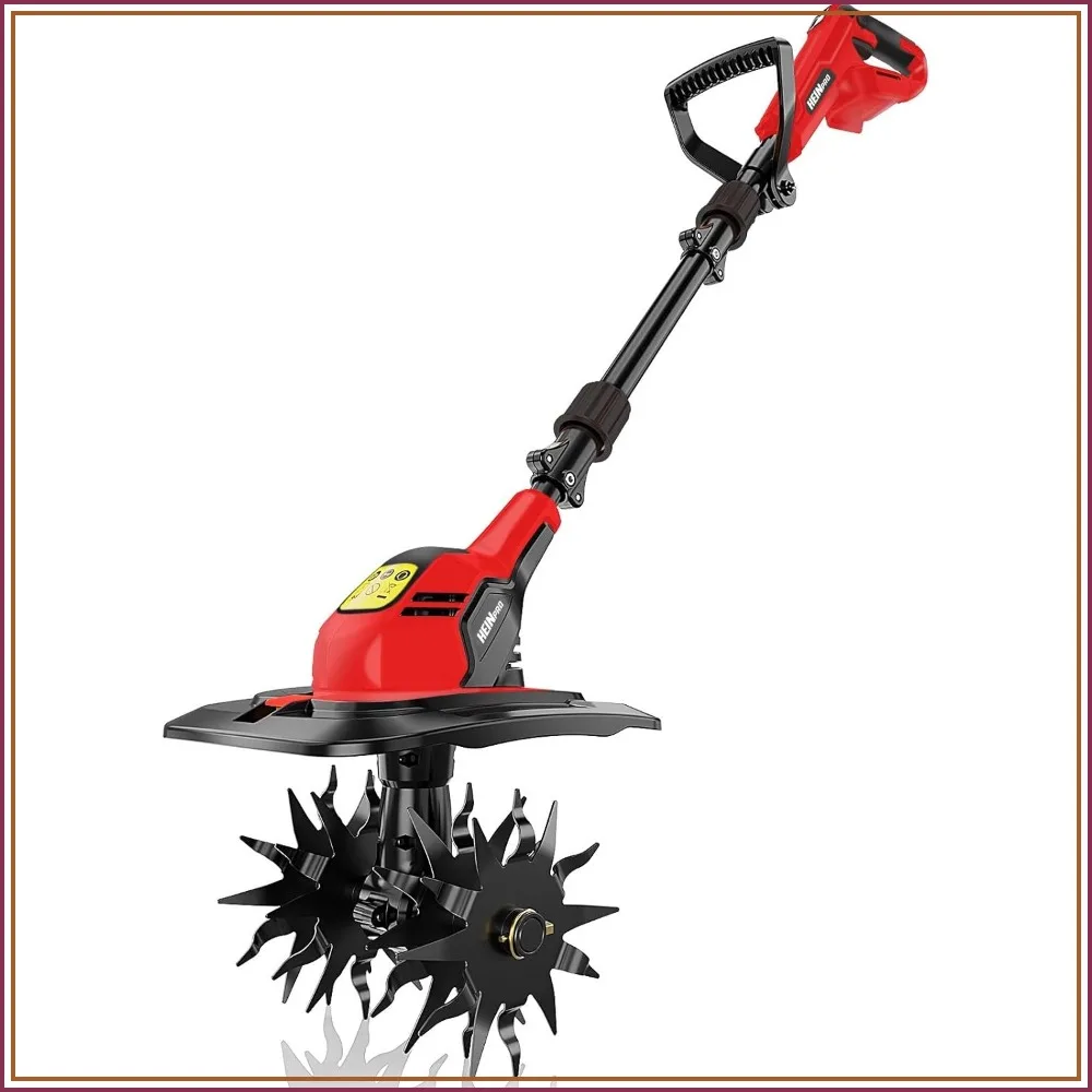 Cordless Tiller Cultivator 9In Tilling Width 7In Depth 360RPM Rototiller for Garden (Tool Only)
Cordless Tiller Cultivator 9In Tilling Width 7In Depth 360RPM Rototiller for Garden (Tool Only)