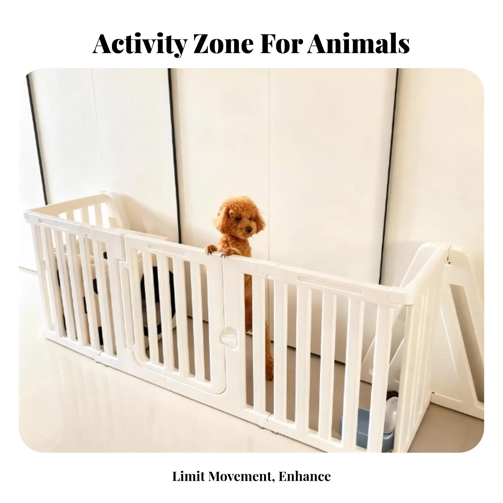 personalizedizable Puppy Gate Configurable Shape Dog Playpen Secure Door Latch Foldable Design for Indoors, Indoor
personalizedizable Puppy Gate Configurable Shape Dog Playpen Secure Door Latch Foldable Design for Indoors, Indoor
