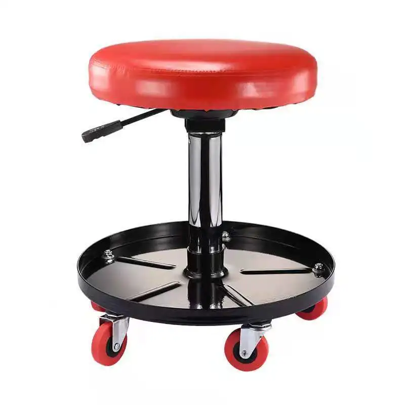 Repair stool Pneumatic repair stool, liftable metal stool with tool tray, auto repair tool supply repair stool
Repair stool Pneumatic repair stool, liftable metal stool with tool tray, auto repair tool supply repair stool