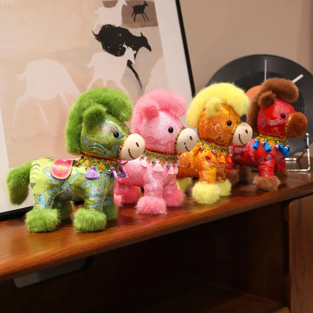 Adorable Colorful Horse Plush Doll Satin Creative Cartoon Steed Doll Mascot Dolls Flashing Chinese New Year Gift Year of Horse
Adorable Colorful Horse Plush Doll Satin Creative Cartoon Steed Doll Mascot Dolls Flashing Chinese New Year Gift Year of Horse