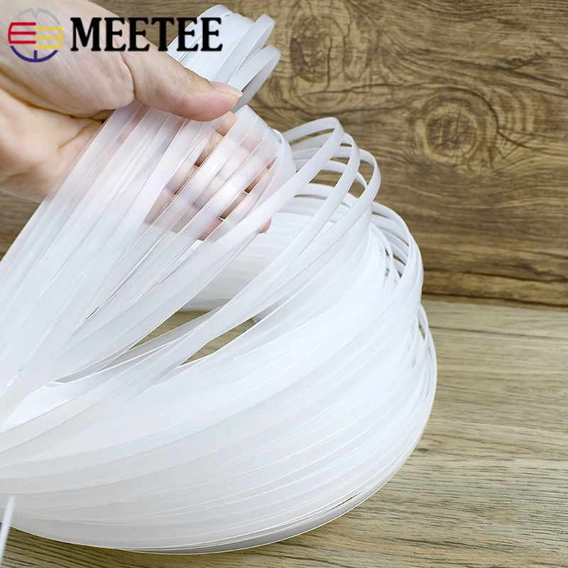 10/20M 4-12mm Bra Side Clear Plastic Ribbon for Sewing Dress Support Corset Fish Boning Webbing Tape Bias DIY Sewing Accessories
10/20M 4-12mm Bra Side Clear Plastic Ribbon for Sewing Dress Support Corset Fish Boning Webbing Tape Bias DIY Sewing Accessories