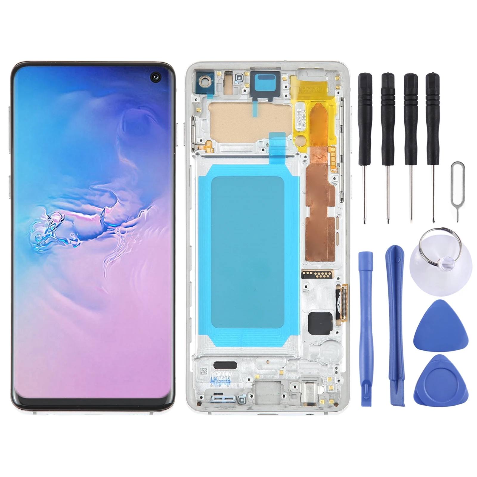 ЖК-экран TFT для Samsung Galaxy S10 SM-G973, цифровой преобразователь в сборе с рамкой, не поддерживает распознавание отпечатков пальцев
ЖК-экран TFT для Samsung Galaxy S10 SM-G973, цифровой преобразователь в сборе с рамкой, не поддерживает распознавание отпечатков пальцев