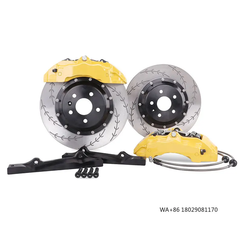 Big Brake Kit 18Z 6 Big Pistons Brake Calipers 355 mm 380MM Disc for 18 19/20 Inch for Kia GTI TT MK3
Big Brake Kit 18Z 6 Big Pistons Brake Calipers 355 mm 380MM Disc for 18 19/20 Inch for Kia GTI TT MK3