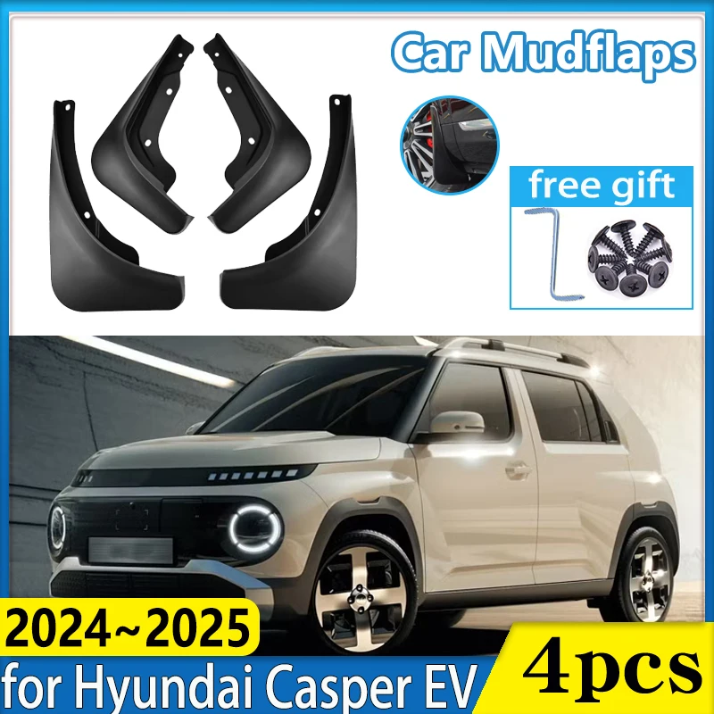 для Hyundai Casper Electric EV 2024 2025 Inster AX1 EV автомобильный брызговик крыло переднее колесо брызговик щиток брызговик аксессуары
для Hyundai Casper Electric EV 2024 2025 Inster AX1 EV автомобильный брызговик крыло переднее колесо брызговик щиток брызговик аксессуары