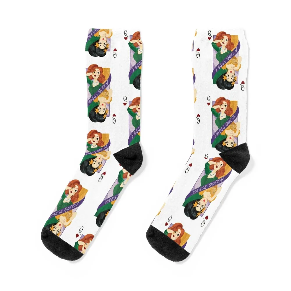 Yass Queen Jinkx & DeLa drag greetings Socks valentine gift ideas happy anti-slip Children's Socks Woman Men's
Yass Queen Jinkx & DeLa drag greetings Socks valentine gift ideas happy anti-slip Children's Socks Woman Men's