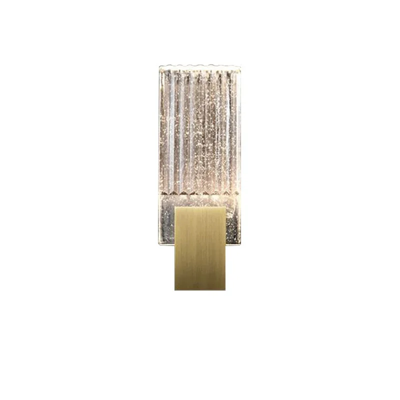Modern simple light luxury all-copper crystal wall lamp, living room background wall, bedroom bedside study creative wall lamp
Modern simple light luxury all-copper crystal wall lamp, living room background wall, bedroom bedside study creative wall lamp
