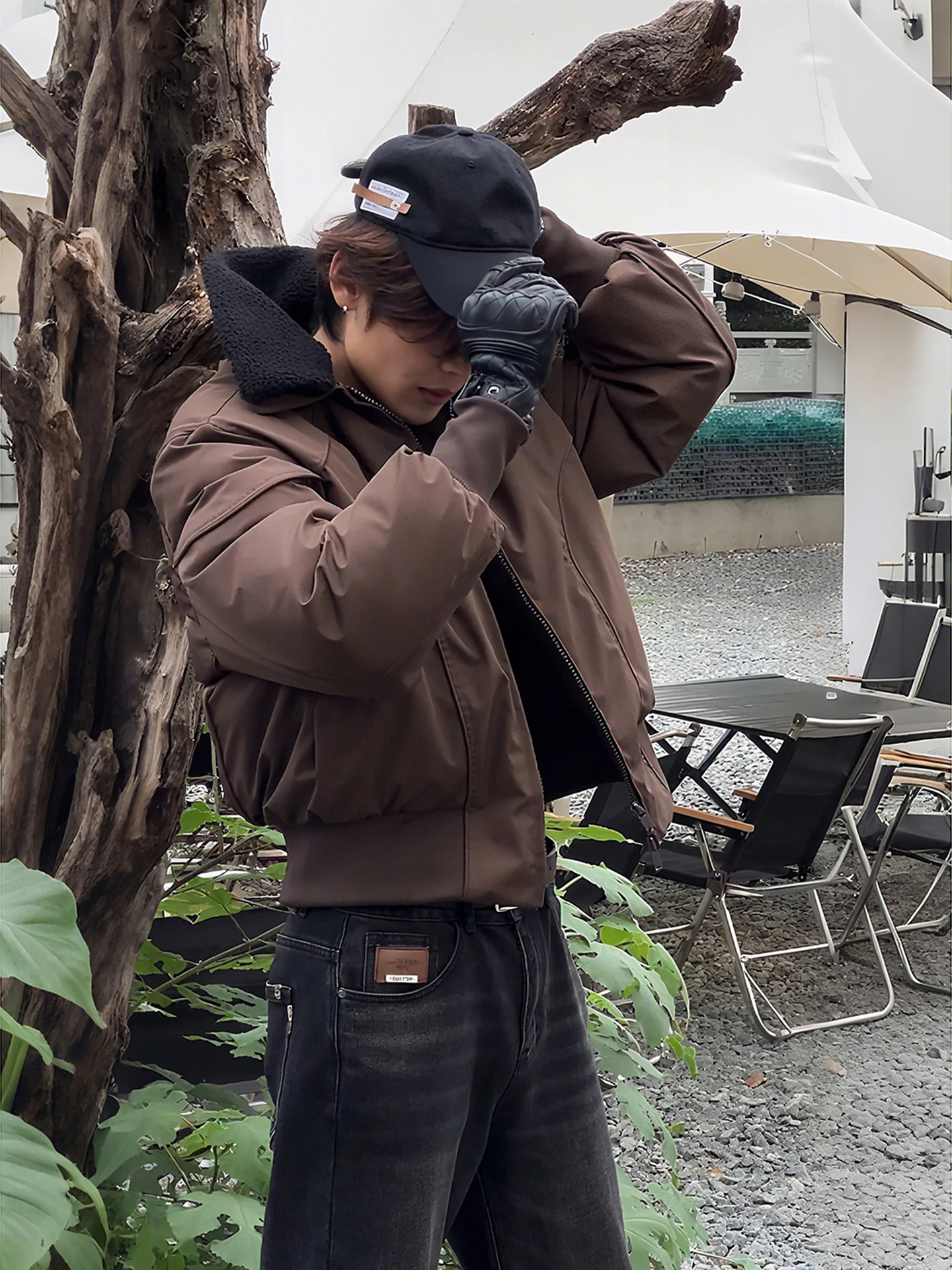 Мужская зимняя куртка в американском ретро-стиле с воротником из овечьей шерсти, утепленная, с функциональным дизайном, молодежная, повседневная, стильная
Мужская зимняя куртка в американском ретро-стиле с воротником из овечьей шерсти, утепленная, с функциональным дизайном, молодежная, повседневная, стильная