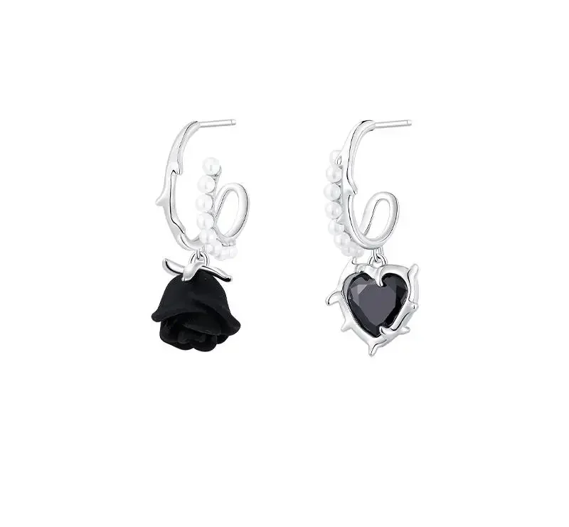 Black Rose Earrings For Women 2024 Vintage Eardrops Fashion Ear Stud For Women And Girls Rock Gift Jewelry
Black Rose Earrings For Women 2024 Vintage Eardrops Fashion Ear Stud For Women And Girls Rock Gift Jewelry