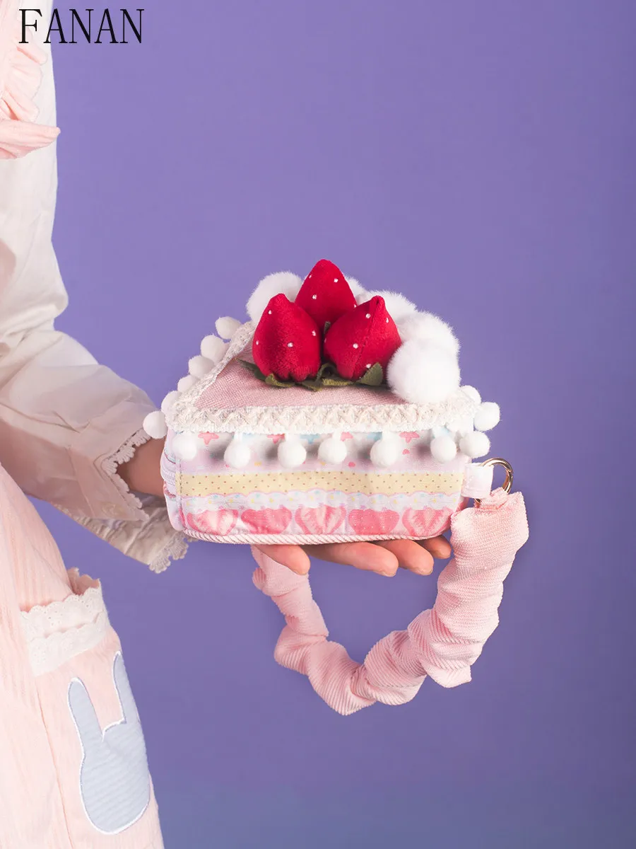 Fashion Lolita Bags Strawberry Style Shoulder Bag Cute Versatile and Girly Pink Girls Handbag Cute Women's Handbags
Fashion Lolita Bags Strawberry Style Shoulder Bag Cute Versatile and Girly Pink Girls Handbag Cute Women's Handbags