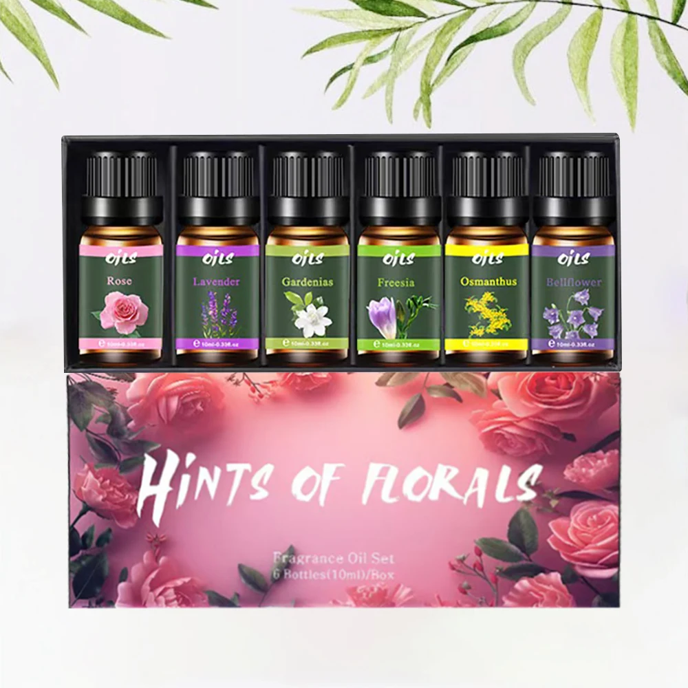 Luxury Essential Oil Collection (6 x 10ml) - Premium Floral Blends Including Gardenias & Freesia | Holiday Gift Box for Women/Me
Luxury Essential Oil Collection (6 x 10ml) - Premium Floral Blends Including Gardenias & Freesia | Holiday Gift Box for Women/Me