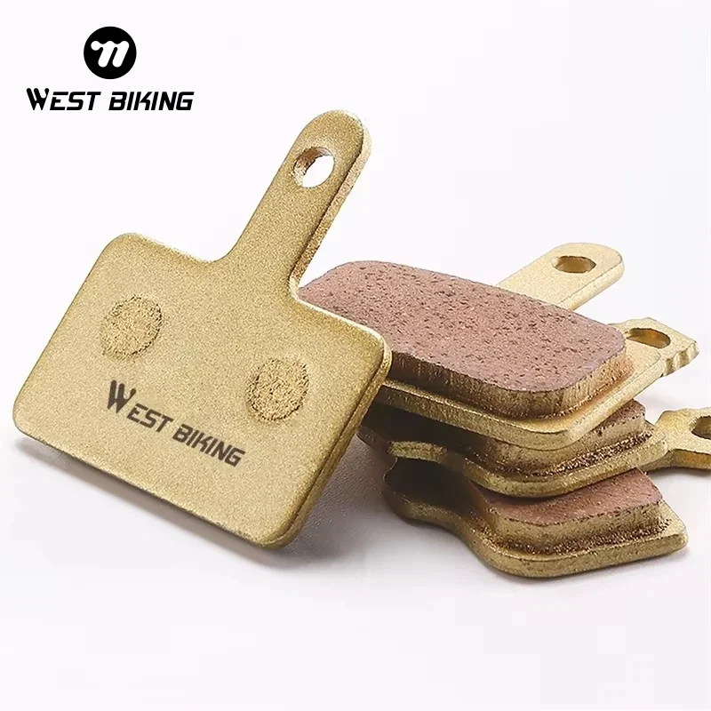 WEST BIKING Copper Semimetal Wear-resistant Bike Brake Pads SHIMANO MT200 M515 C501 1/2/4/6/8 Pairs Disc Bicycle Brake Pads
WEST BIKING Copper Semimetal Wear-resistant Bike Brake Pads SHIMANO MT200 M515 C501 1/2/4/6/8 Pairs Disc Bicycle Brake Pads