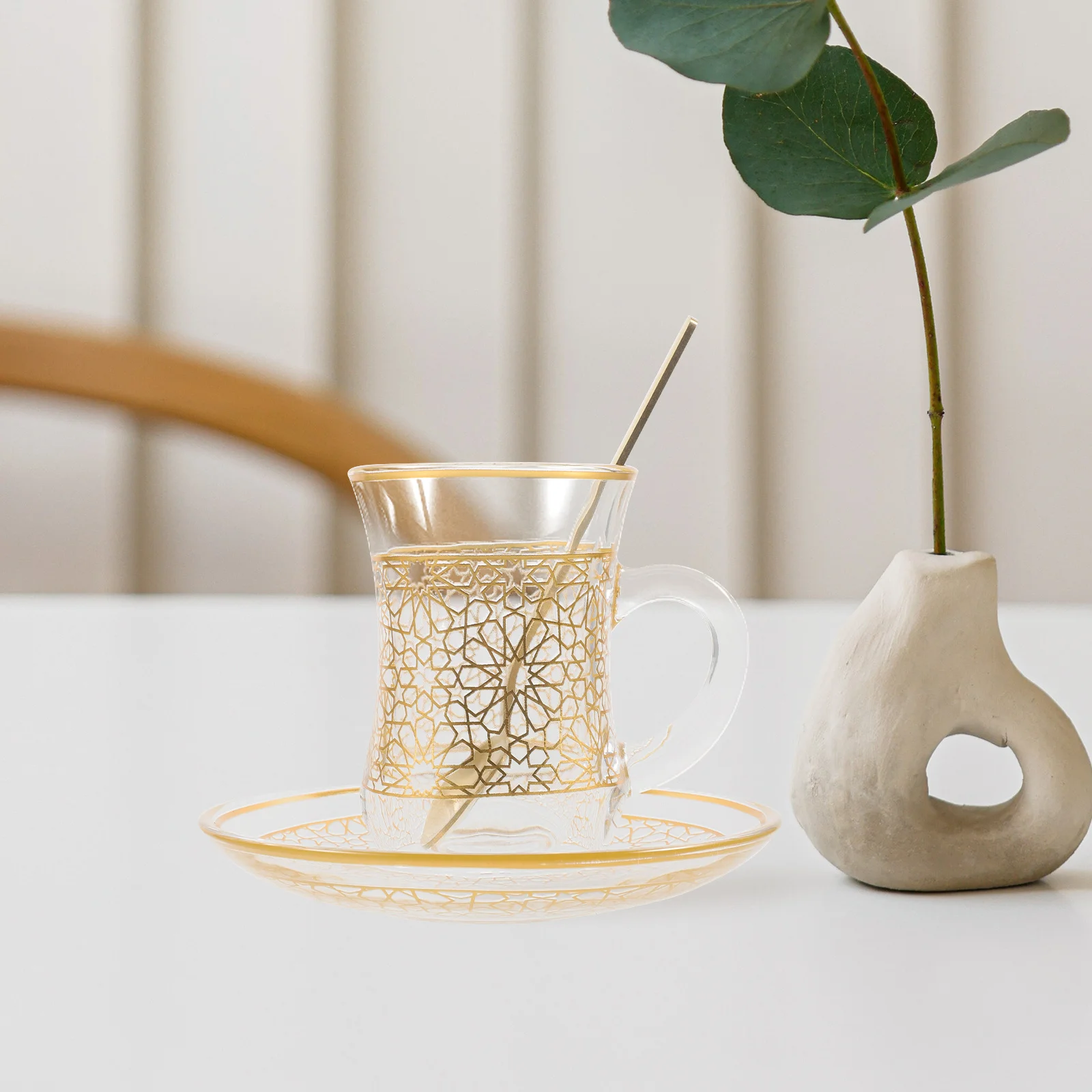 1Set Glass Milk Cup Set 200Ml Smooth Surface Easy Clean Coffee Cups for Home Office Cappuccino Latte Drinking Cappuccino Cup
1Set Glass Milk Cup Set 200Ml Smooth Surface Easy Clean Coffee Cups for Home Office Cappuccino Latte Drinking Cappuccino Cup