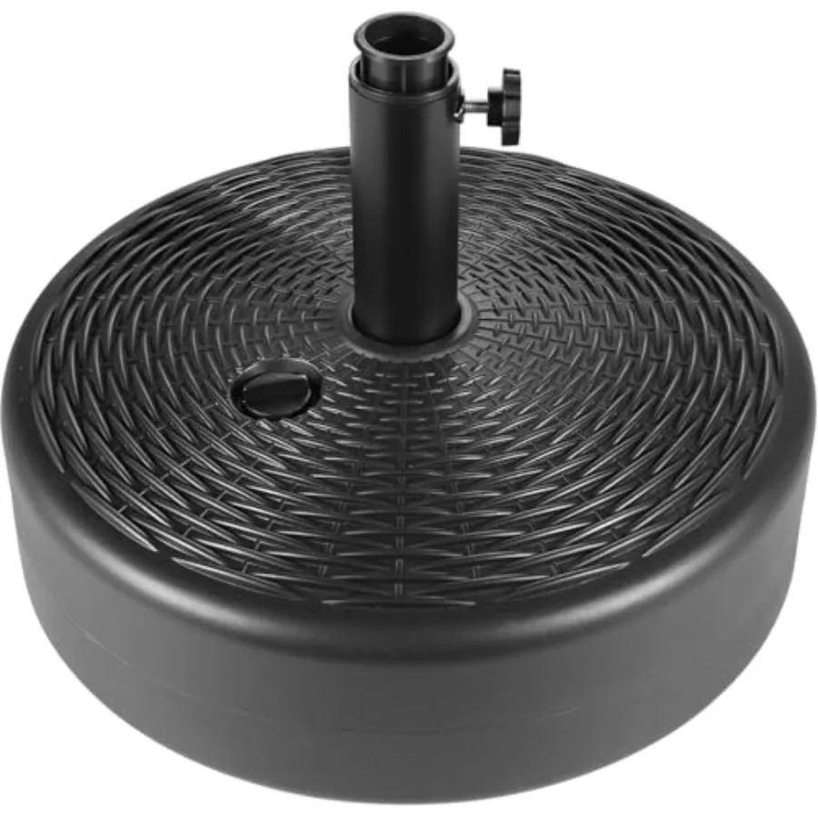 Patio Umbrella Base Stand - 60 lbs 17.7" Fillable Outdoor Umbrella Base
Patio Umbrella Base Stand - 60 lbs 17.7" Fillable Outdoor Umbrella Base