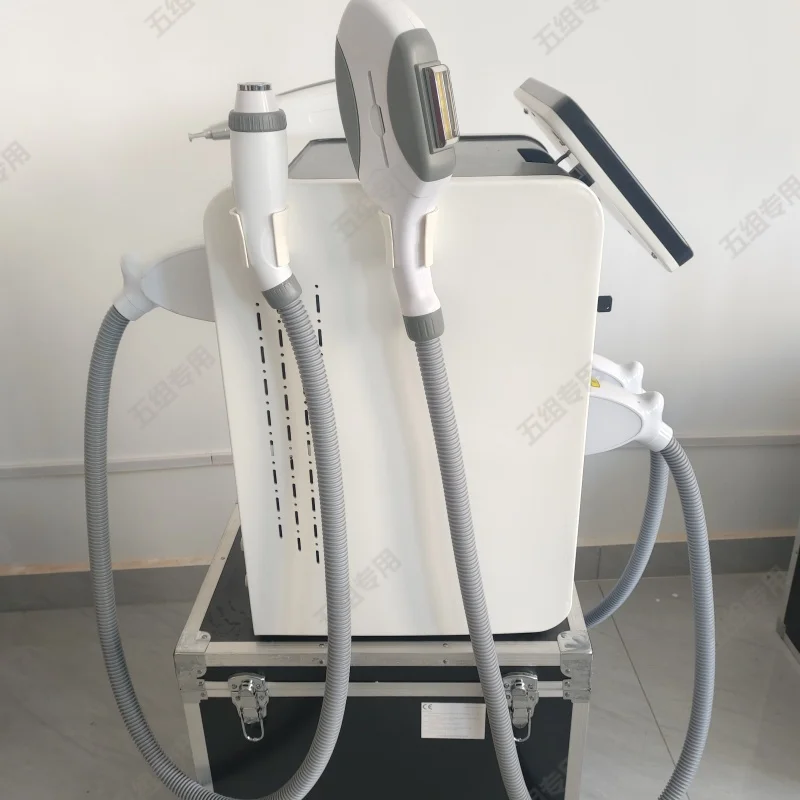 IPL OPT 3 In 1 Permanent Hair Removal E-light Epilator Nd Yag Laser Tattoo Removal RF Wrinkle Removal Whitening Facial Lift CE
IPL OPT 3 In 1 Permanent Hair Removal E-light Epilator Nd Yag Laser Tattoo Removal RF Wrinkle Removal Whitening Facial Lift CE