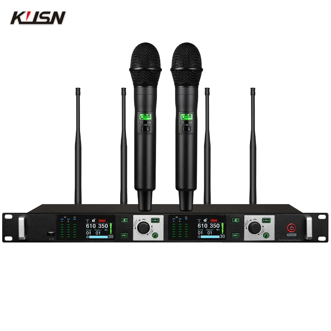 XY UHF Professional Conference Microphone Lapel Auto Tune Karaoke System Cordless Handheld Wireless Microphone