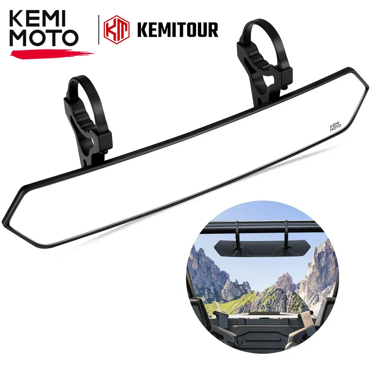 1.75" UTV Wide Rear View Mirror Racing Mirror Compatible with Polaris RZR Rangers 800 1000 900 1000 for Yamaha Rhino for Honda
1.75" UTV Wide Rear View Mirror Racing Mirror Compatible with Polaris RZR Rangers 800 1000 900 1000 for Yamaha Rhino for Honda